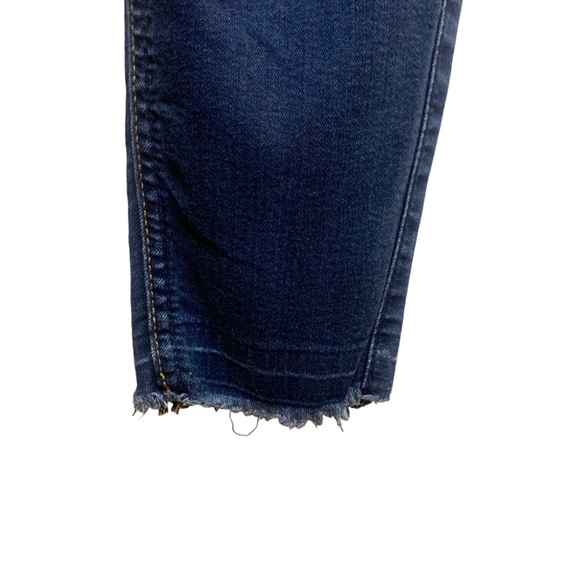 New 7 for All Mankind b(air) denim the ankle raw hem lots of stretch cropped 25 - Picture 9 of 10